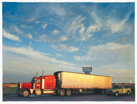 Sky and Truck